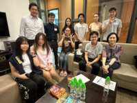 Professor Suk Ying WONG, the College Master, caught up with students.